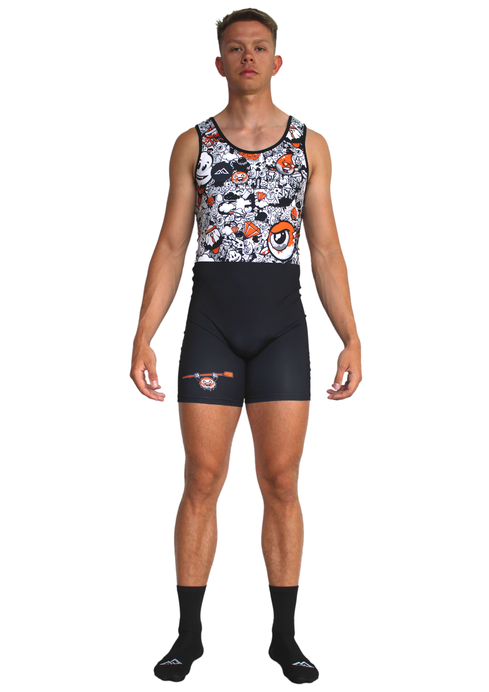 PLATANITO GRAFFITI NARANJA - HORIZON SPORT WEAR