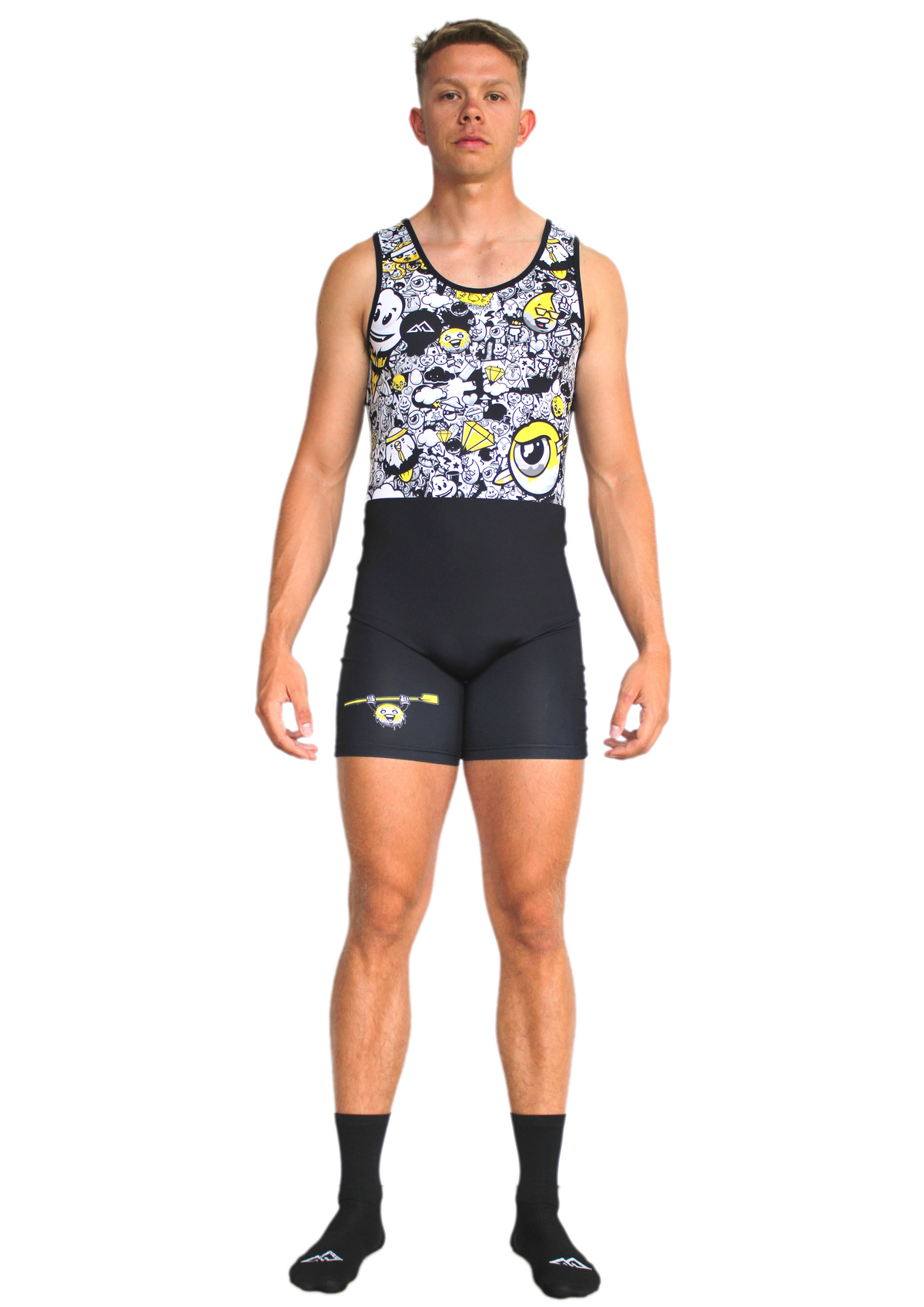 PLATANITO GRAFFITI AMARILLO - HORIZON SPORT WEAR