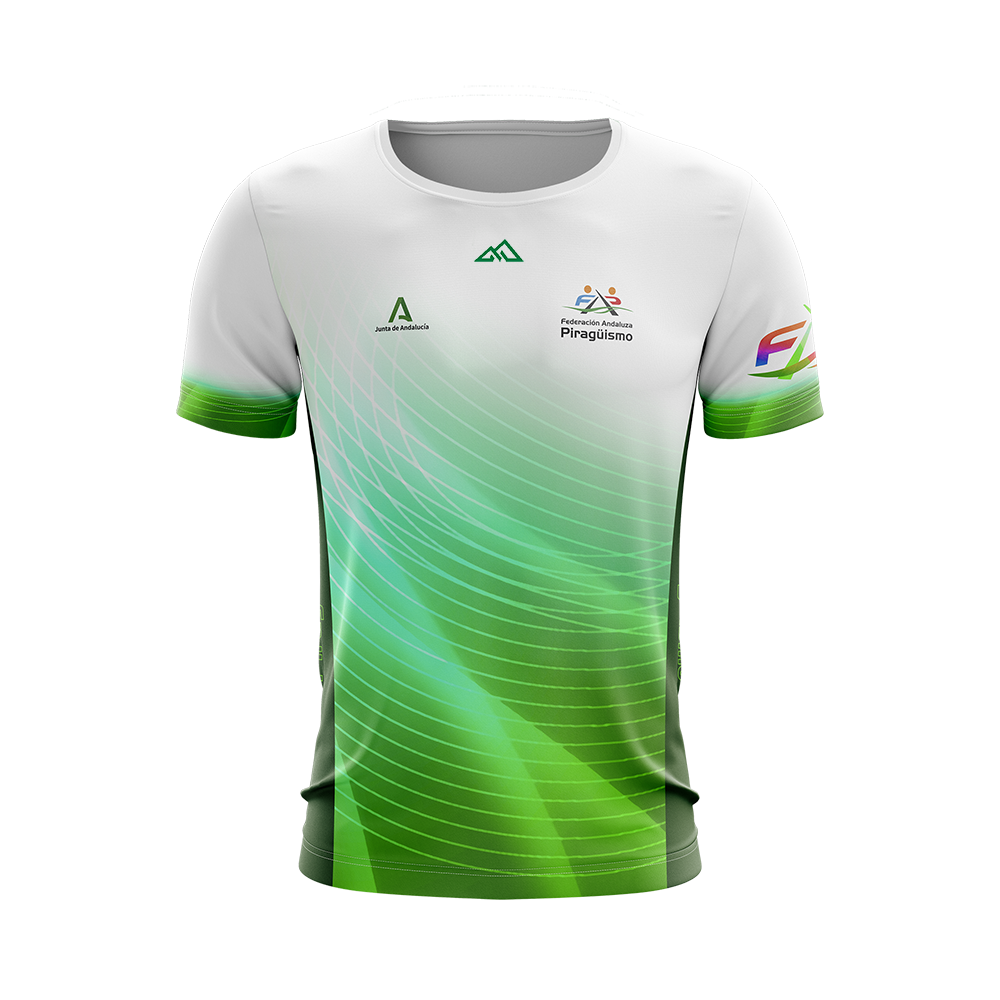 CAMISETA LYCRA MANGA CORTA FEDERACIÓN ANDALUZA DE PIRAGUISMO - HORIZON SPORT WEAR