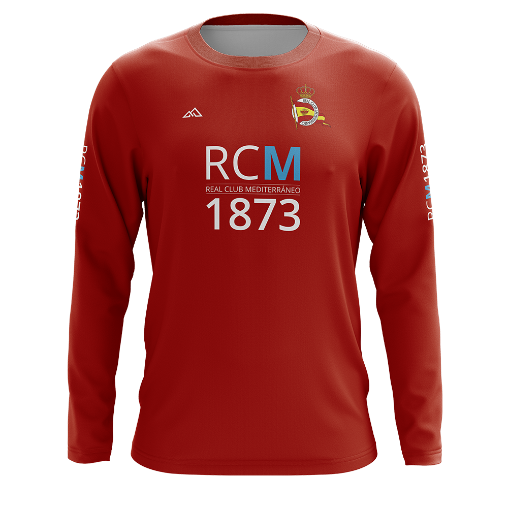 CAMISETA MANGA LARGA PORTERO FÚTBOL RCM