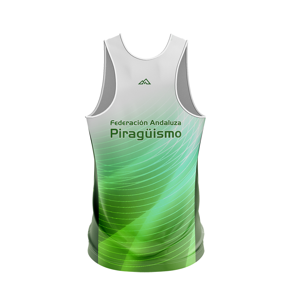 CAMISETA LYCRA TIRANTES FEDERACIÓN ANDALUZA DE PIRAGUISMO - HORIZON SPORT WEAR