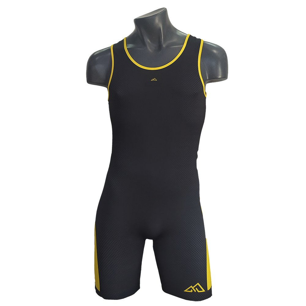 MAILLOT HALTEROFILIA CON FIJACION MAX B/YELLOY - HORIZON SPORT WEAR