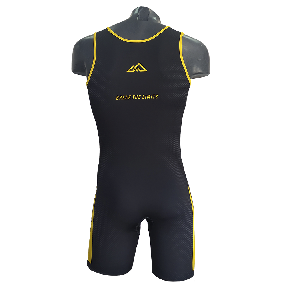 MAILLOT HALTEROFILIA CON FIJACION MAX B/YELLOY - HORIZON SPORT WEAR