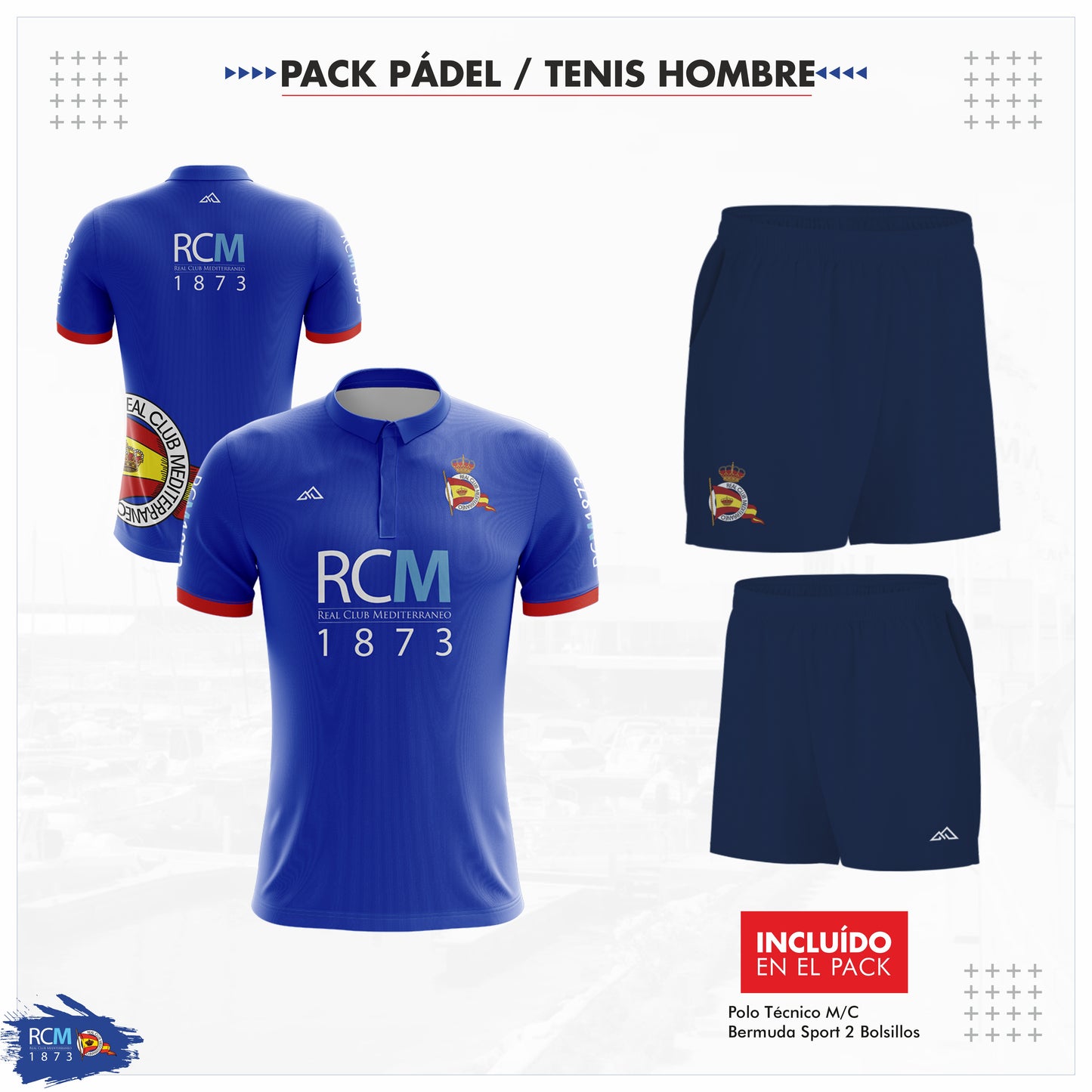 RCM MEN'S PADEL/TENNIS PACK