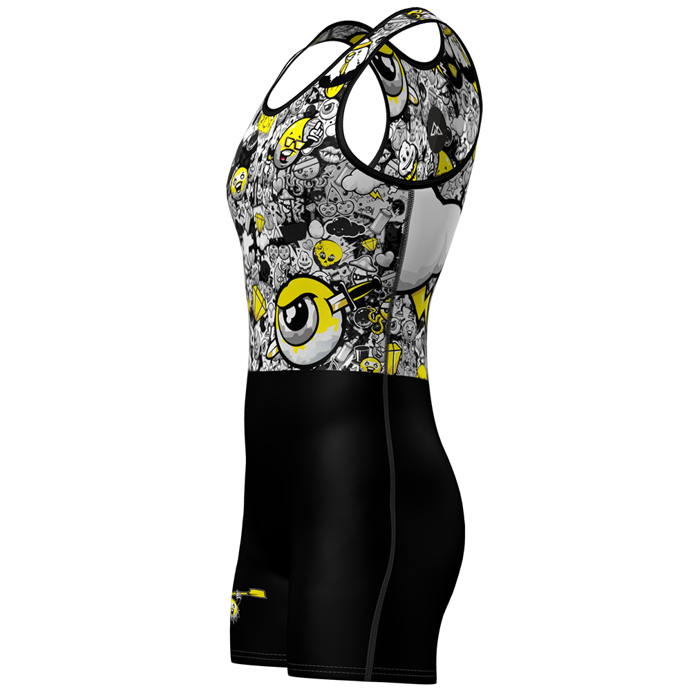 PLATANITO GRAFFITI AMARILLO - HORIZON SPORT WEAR