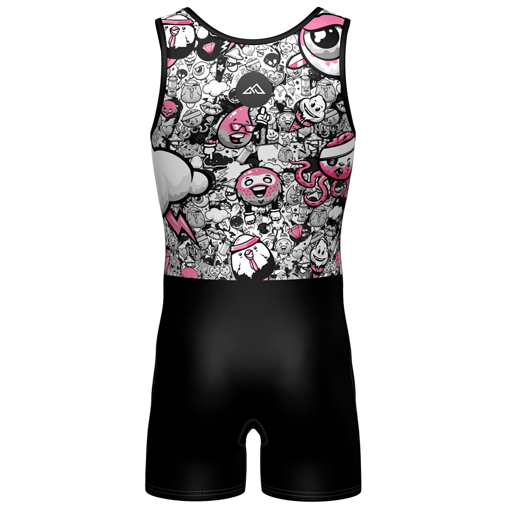 PLATANITO GRAFFITI ROSA - HORIZON SPORT WEAR