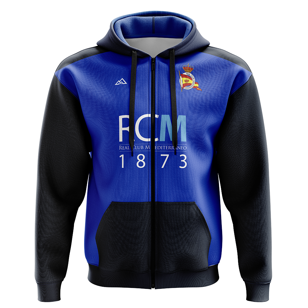 SUDADERA CAPUCHA,CANGURO Y CREMALLERA RCM