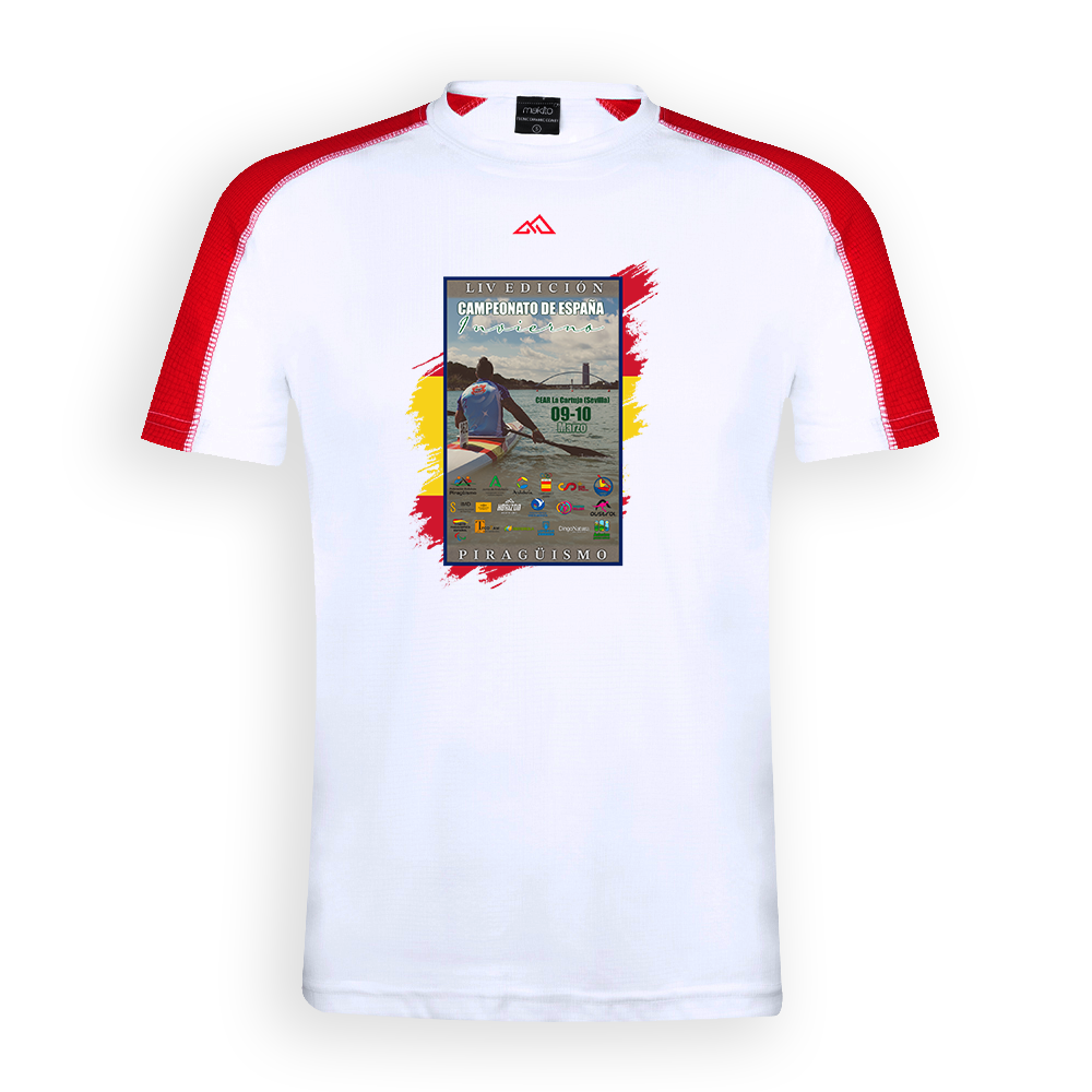 CAMISETA MANGA CORTA CAMPEONATO ESPAÑA INVIERNO PIRAGÜISMO