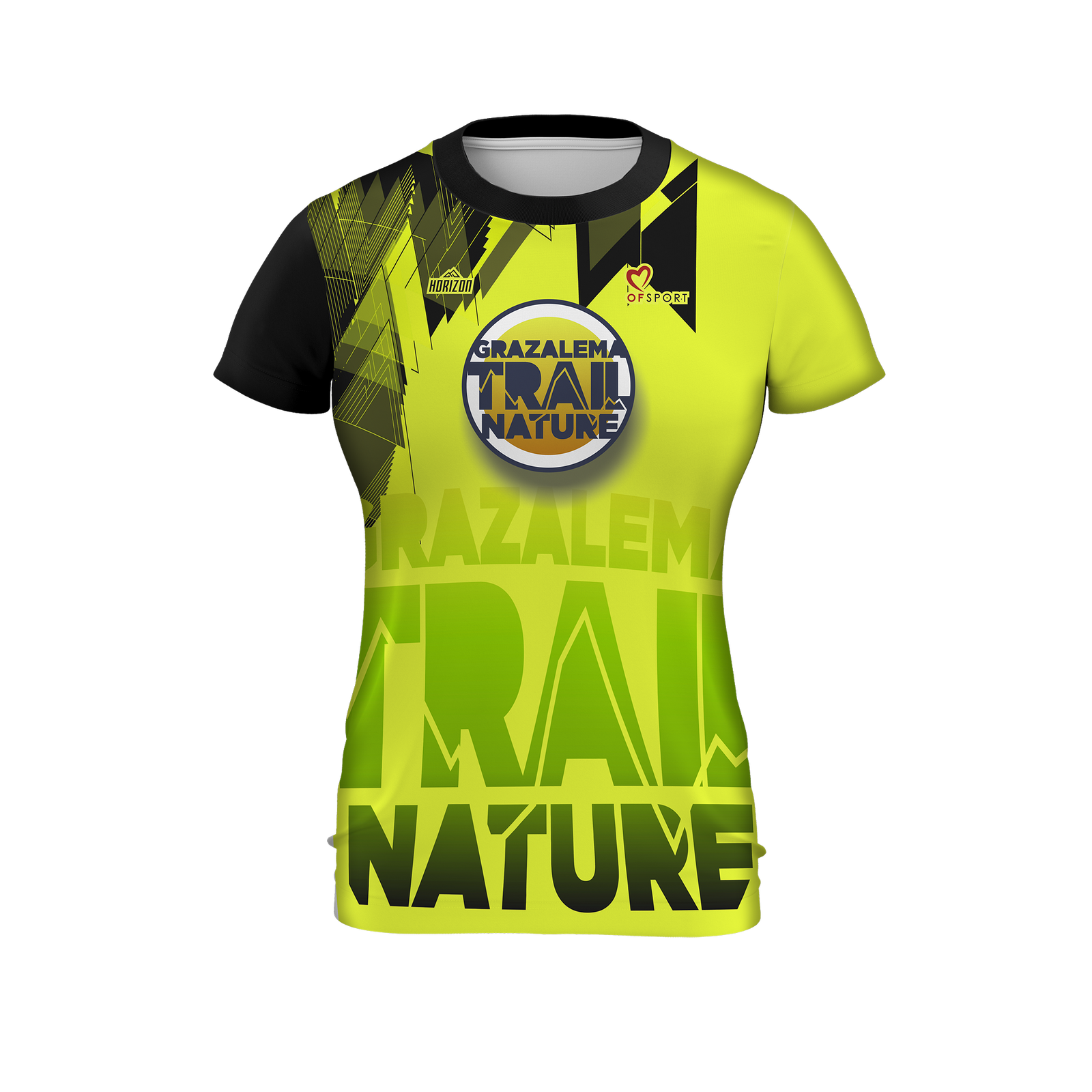 CAMISETA ENTALLADA MUJER MANGA CORTA GRAZALEMA - HORIZON SPORT WEAR