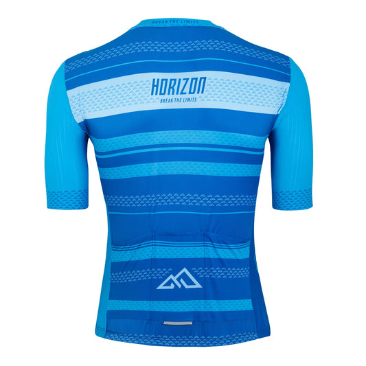 Maillot Byssau Carretera Manga Corta Sduo Blue by Horizon