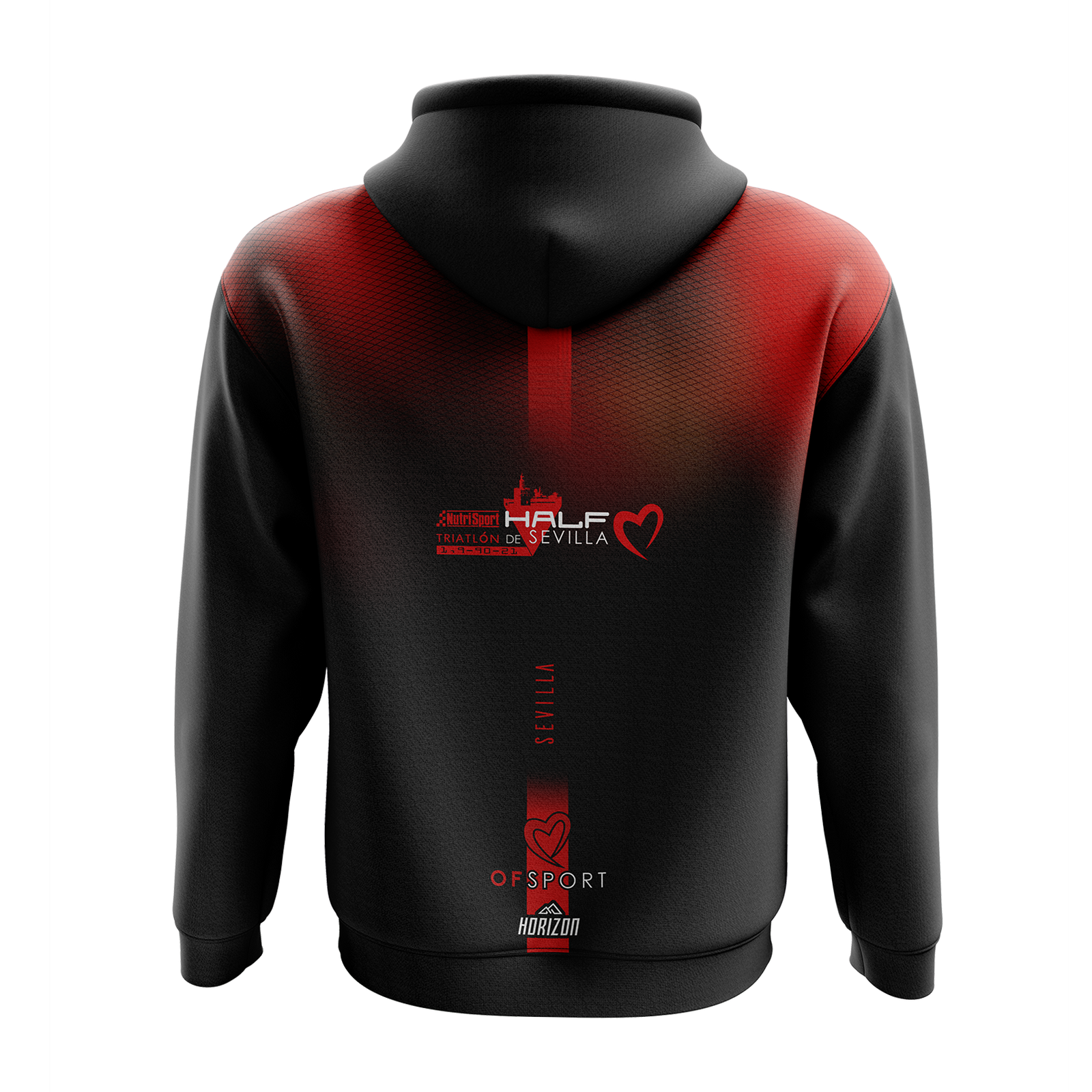 SUDADERA 'OF SPORT' - HALF TRIATLON SEVILLA - HORIZON SPORT WEAR