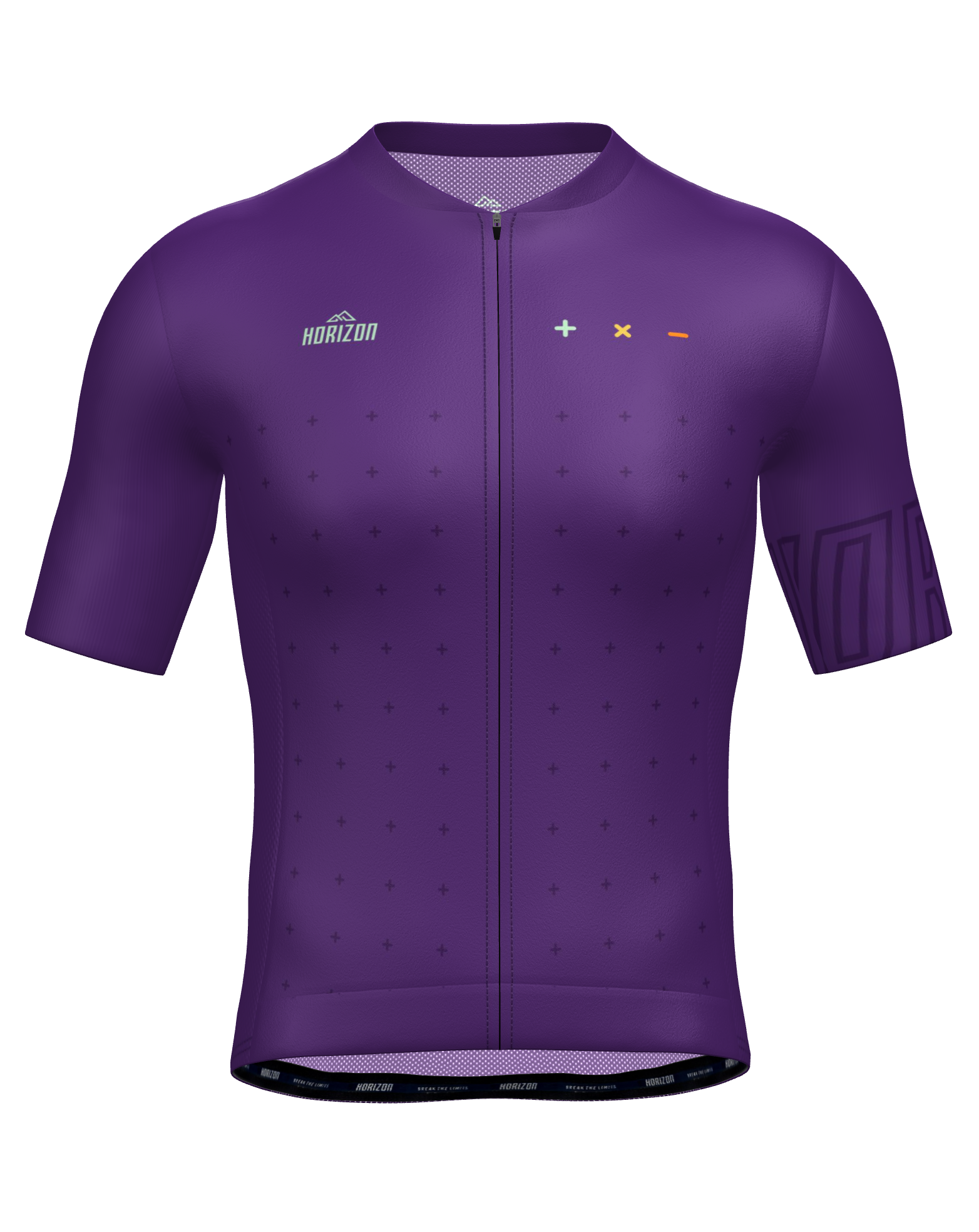 MAILLOT LYDER CARRETERA M/CORTA INDIGO - REGULAR FIT - HORIZON SPORT WEAR