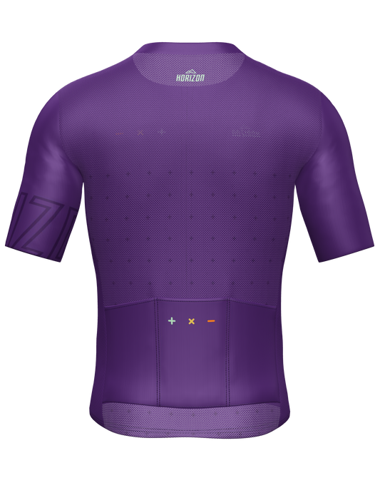 MAILLOT LYDER CARRETERA M/CORTA INDIGO - REGULAR FIT - HORIZON SPORT WEAR