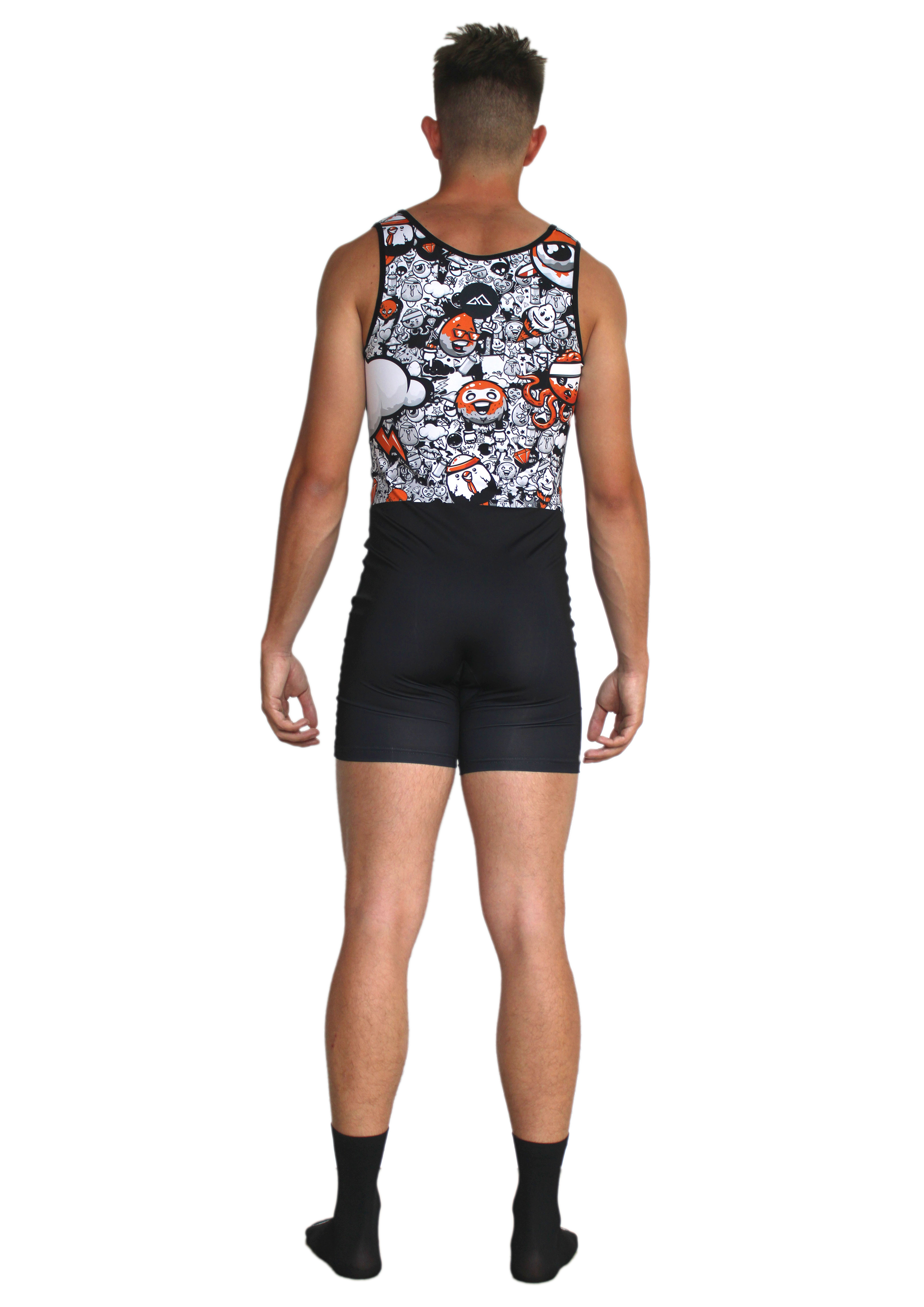 PLATANITO GRAFFITI NARANJA - HORIZON SPORT WEAR