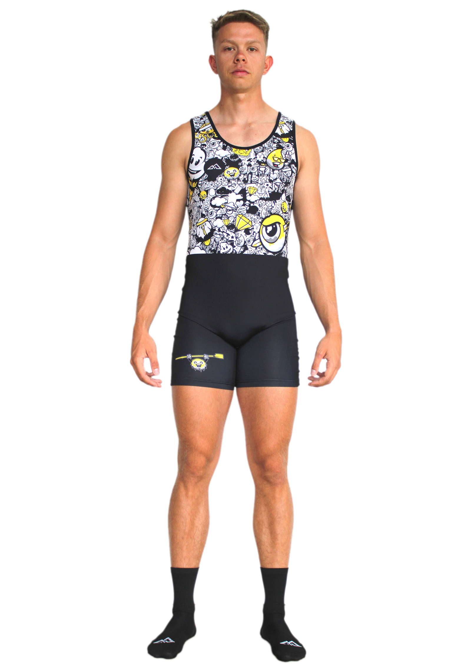 PLATANITO GRAFFITI AMARILLO - HORIZON SPORT WEAR