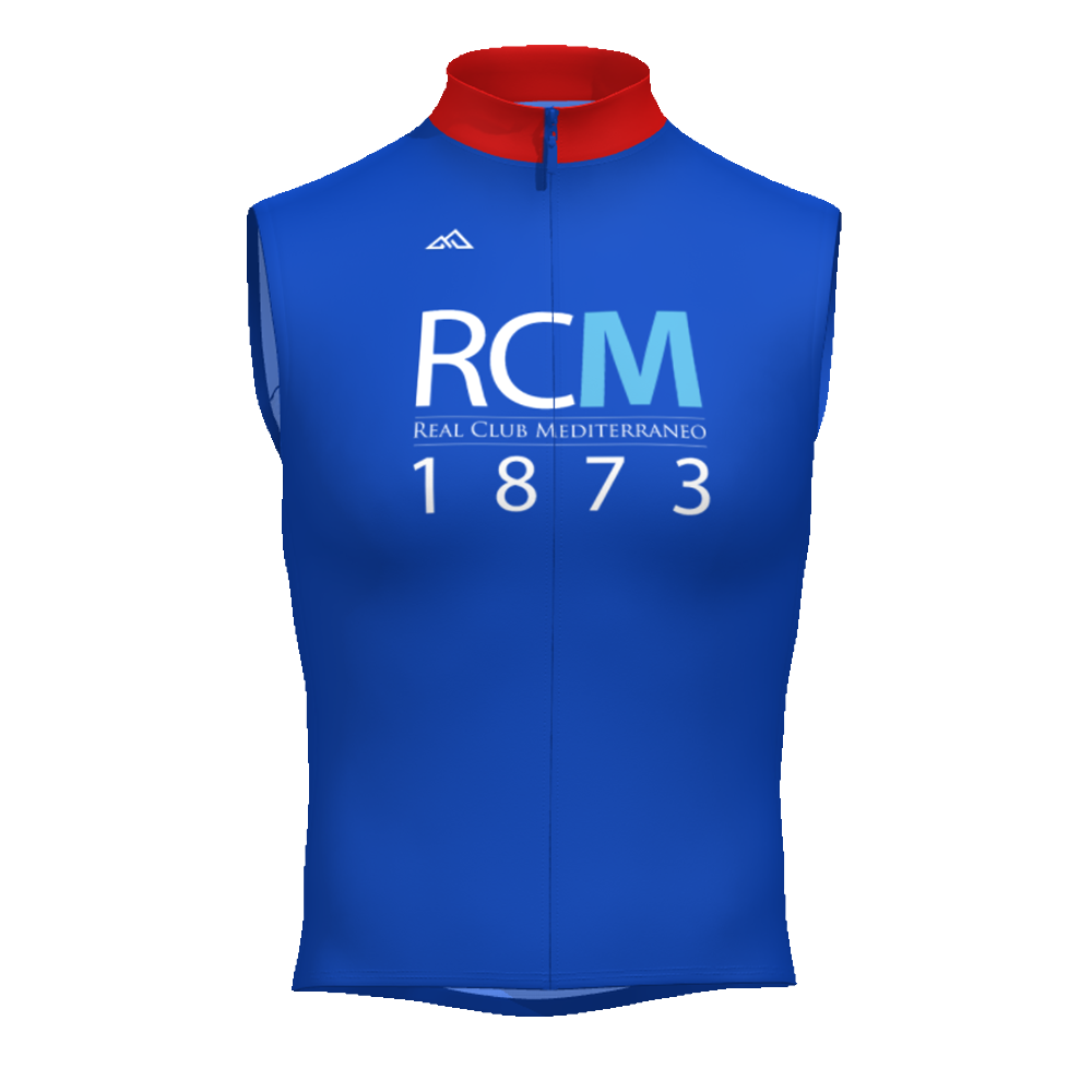 CHALECO CORTAVIENTOS CICLISMO CON BOLSILLOS RCM