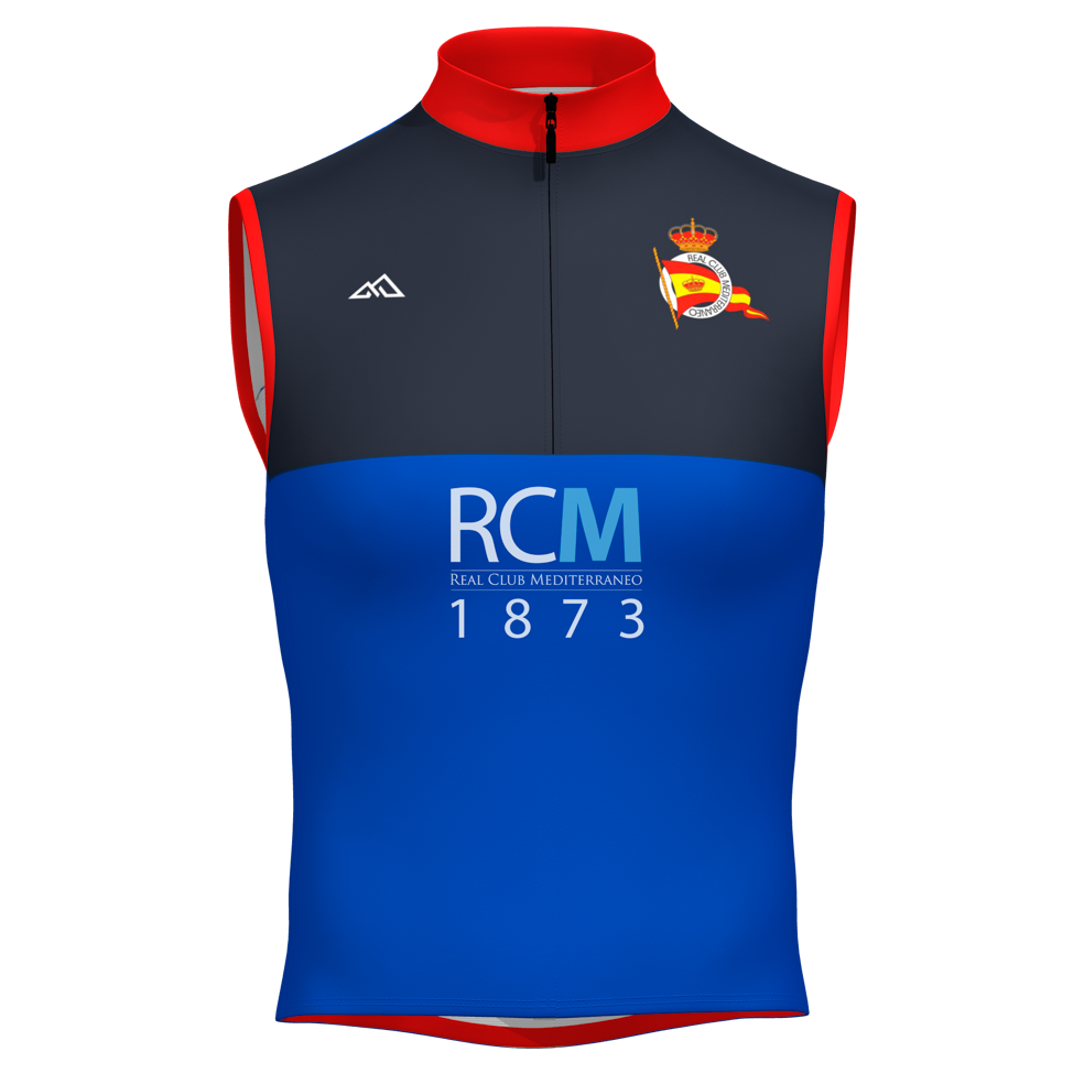 WINTER WINDPROOF VEST ROWING ZIPPER NECK RCM