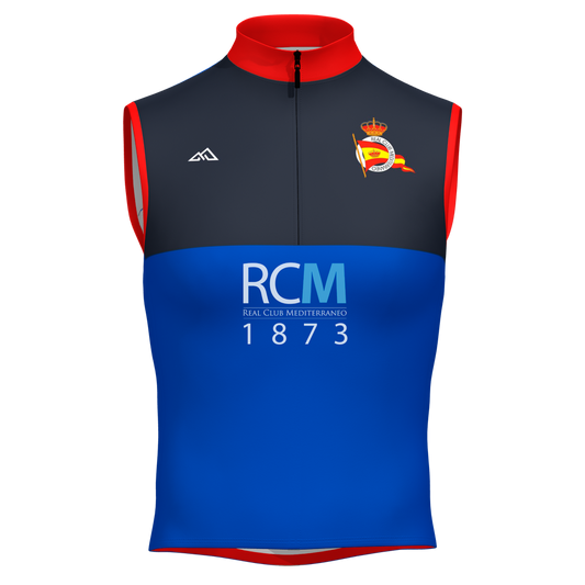 WINTER WINDPROOF VEST ROWING ZIPPER NECK RCM