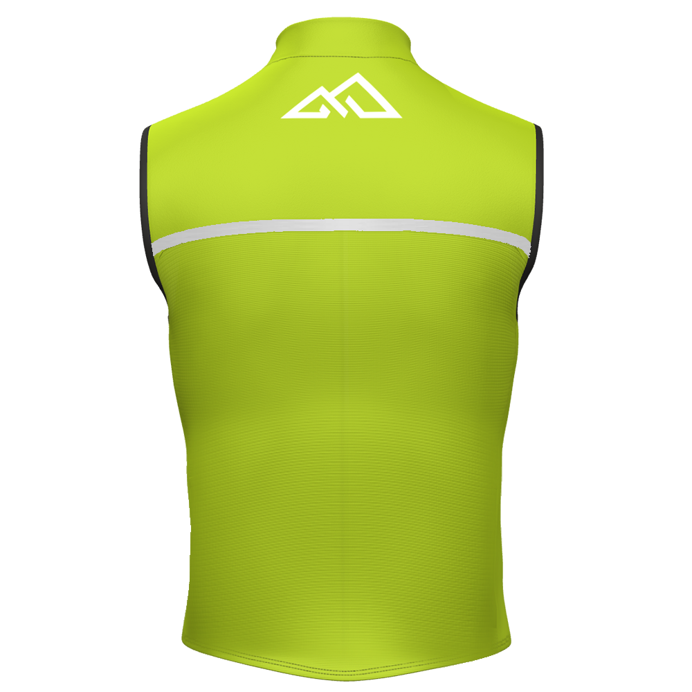 CHALECO CORTAVIENTOS PRO PIRAGUA LIME