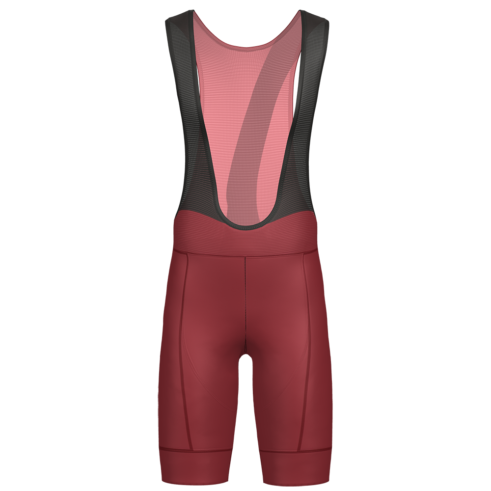 CULOTTE AERO-TECH CON TIRANTES BORDEAUX - COLECCIÓN FARALAES - HORIZON SPORT WEAR