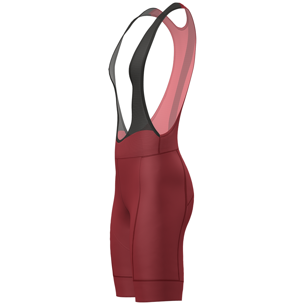 CULOTTE AERO-TECH CON TIRANTES BORDEAUX - COLECCIÓN FARALAES - HORIZON SPORT WEAR