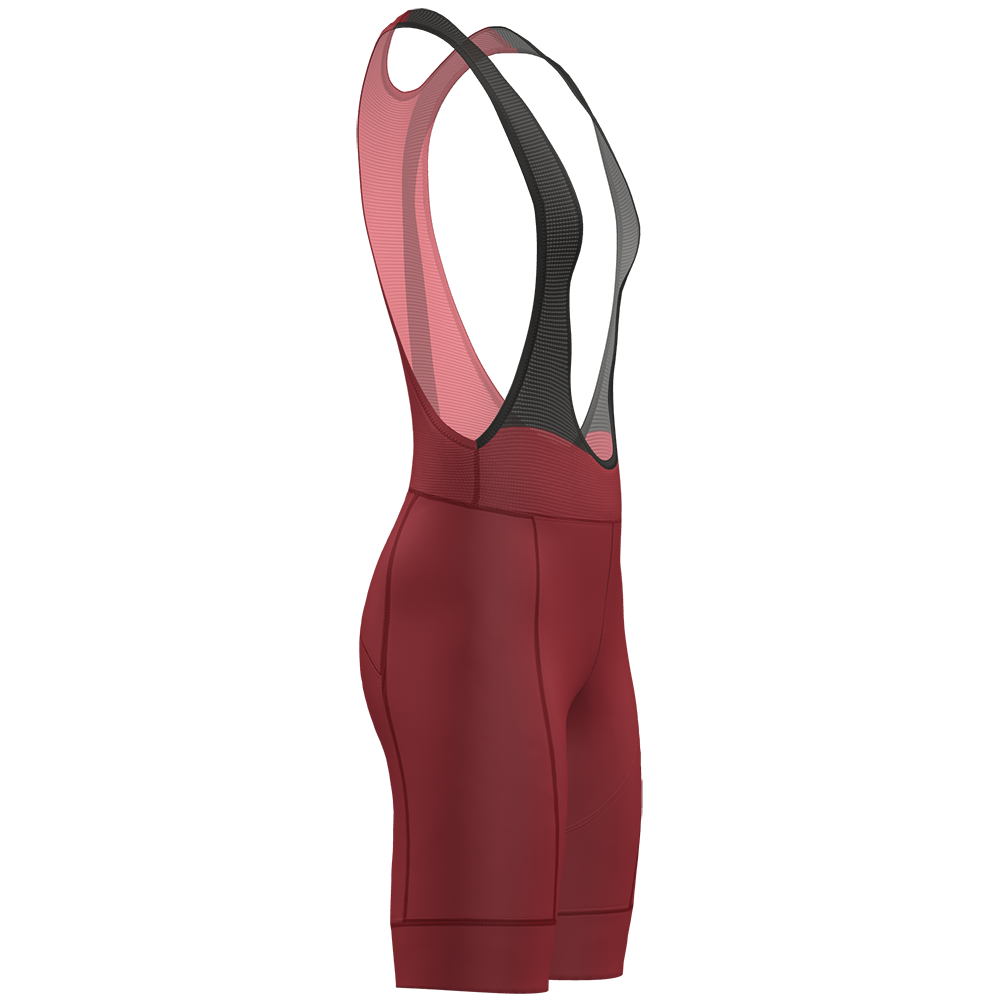 CULOTTE AERO-TECH CON TIRANTES BORDEAUX - COLECCIÓN FARALAES - HORIZON SPORT WEAR