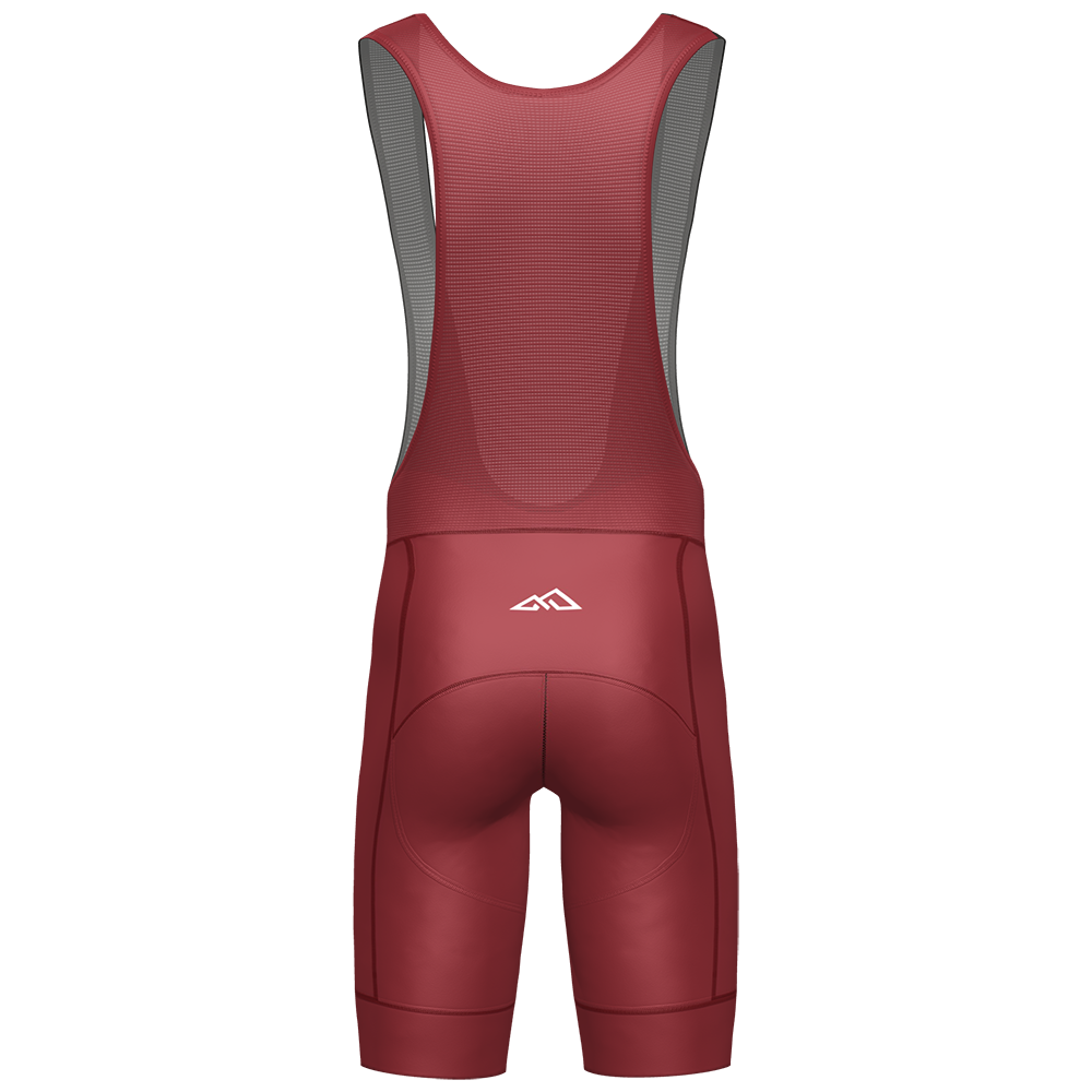 CULOTTE AERO-TECH CON TIRANTES BORDEAUX - COLECCIÓN FARALAES - HORIZON SPORT WEAR