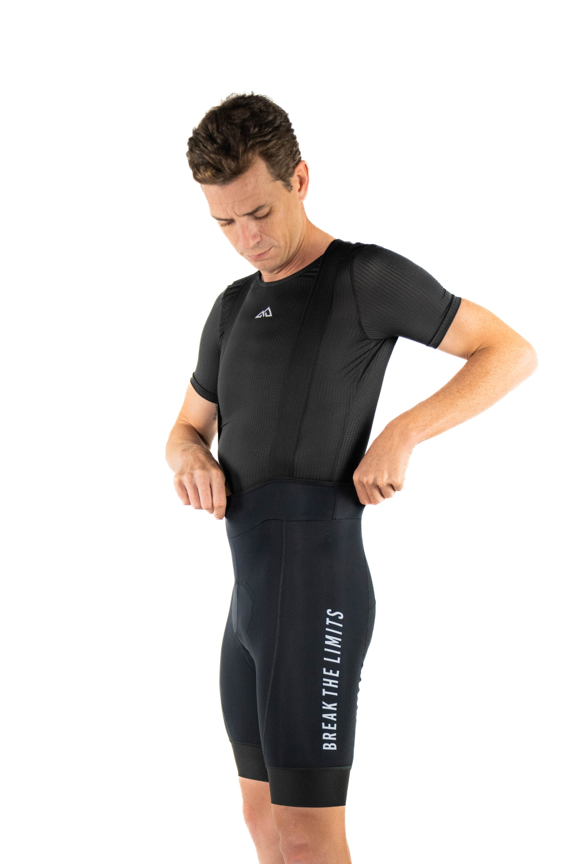 AERO-TECH BLACK BIB SHORTS