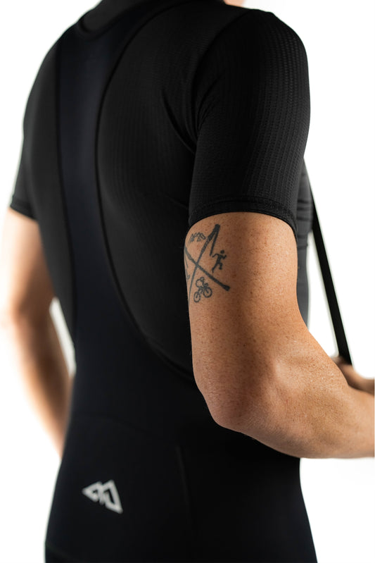AERO-TECH BLACK BIB SHORTS