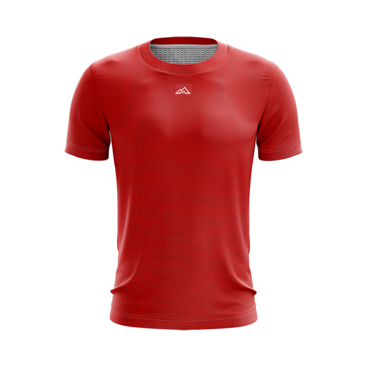 CAMISETA INTERIOR SEGUNDA PIEL MANGA CORTA ROJA HORIZON - HORIZON SPORT WEAR