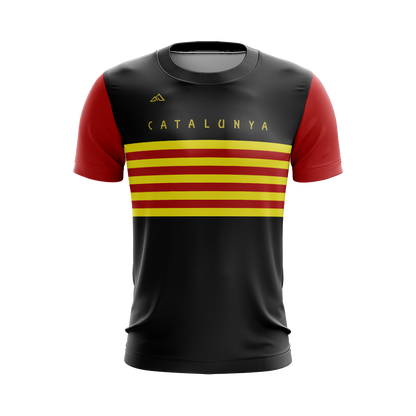 CAMISETA LYCRA CATALUÑA SERIE COMMUNITY MANGA CORTA - HORIZON SPORT WEAR