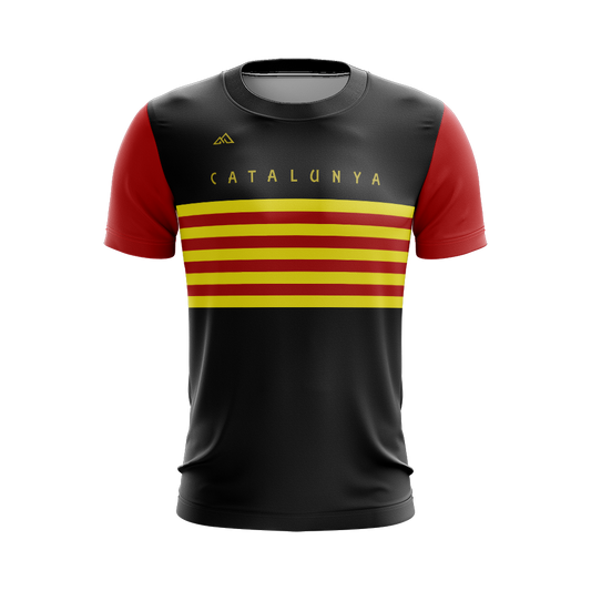 CAMISETA LYCRA CATALUÑA SERIE COMMUNITY MANGA CORTA - HORIZON SPORT WEAR