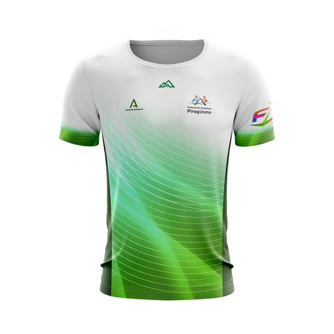 T-SHIRT EN LYCRA À MANCHES COURTES DE LA FÉDÉRATION ANDALOUSE DE CANOËG