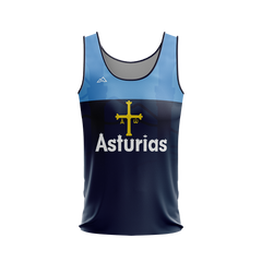 CAMISETA LYCRA TIRANTES ASTURIAS SERIE COMMUNITY