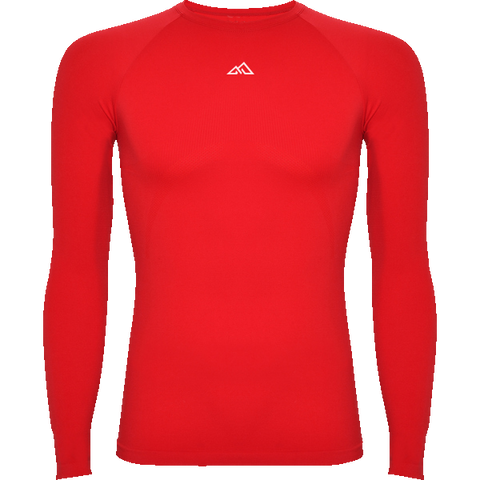 CAMISETA TERMICA MANGA LARGA ROJA H SPORT WEAR1