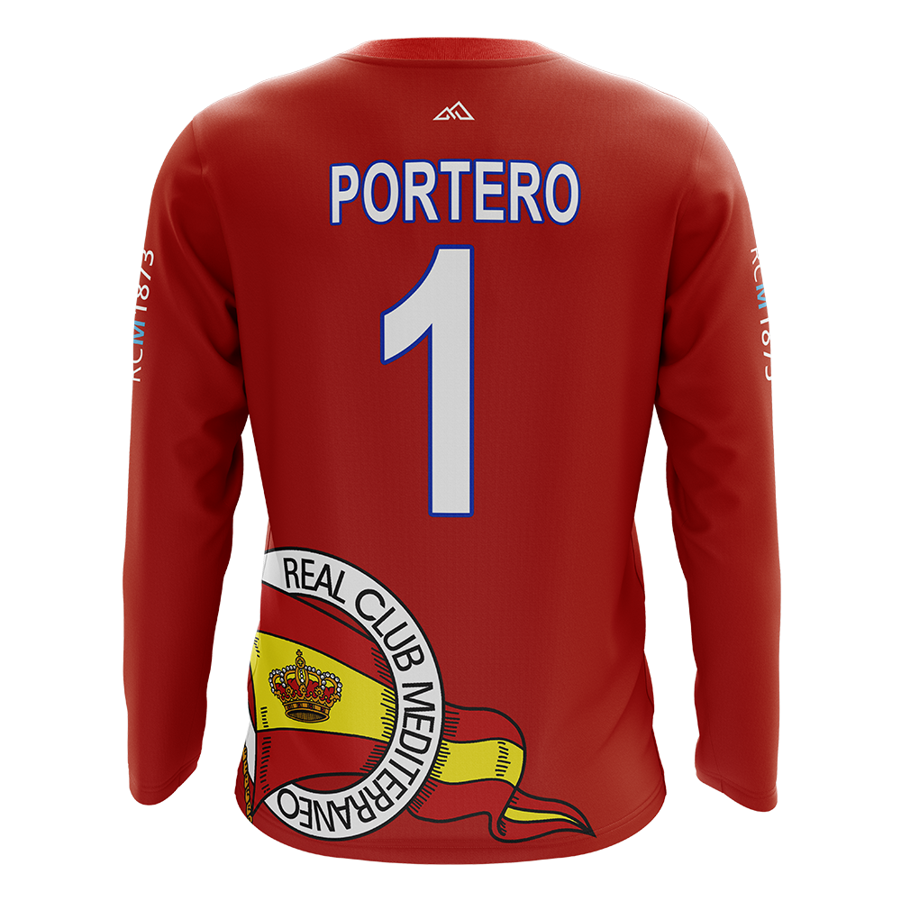 CAMISETA MANGA LARGA PORTERO FÚTBOL RCM