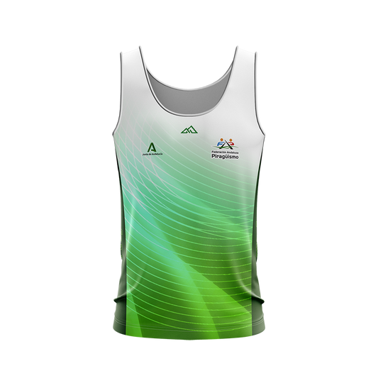 CAMISETA LYCRA TIRANTES FEDERACIÓN ANDALUZA DE PIRAGUISMO - HORIZON SPORT WEAR