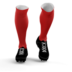 RCM RED FOOTBALL SOCKS