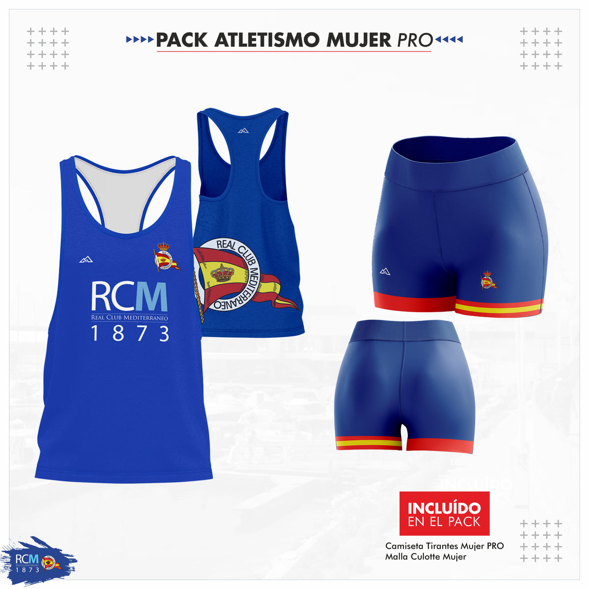 PACK ATLETISMO MUJER PRO RCM