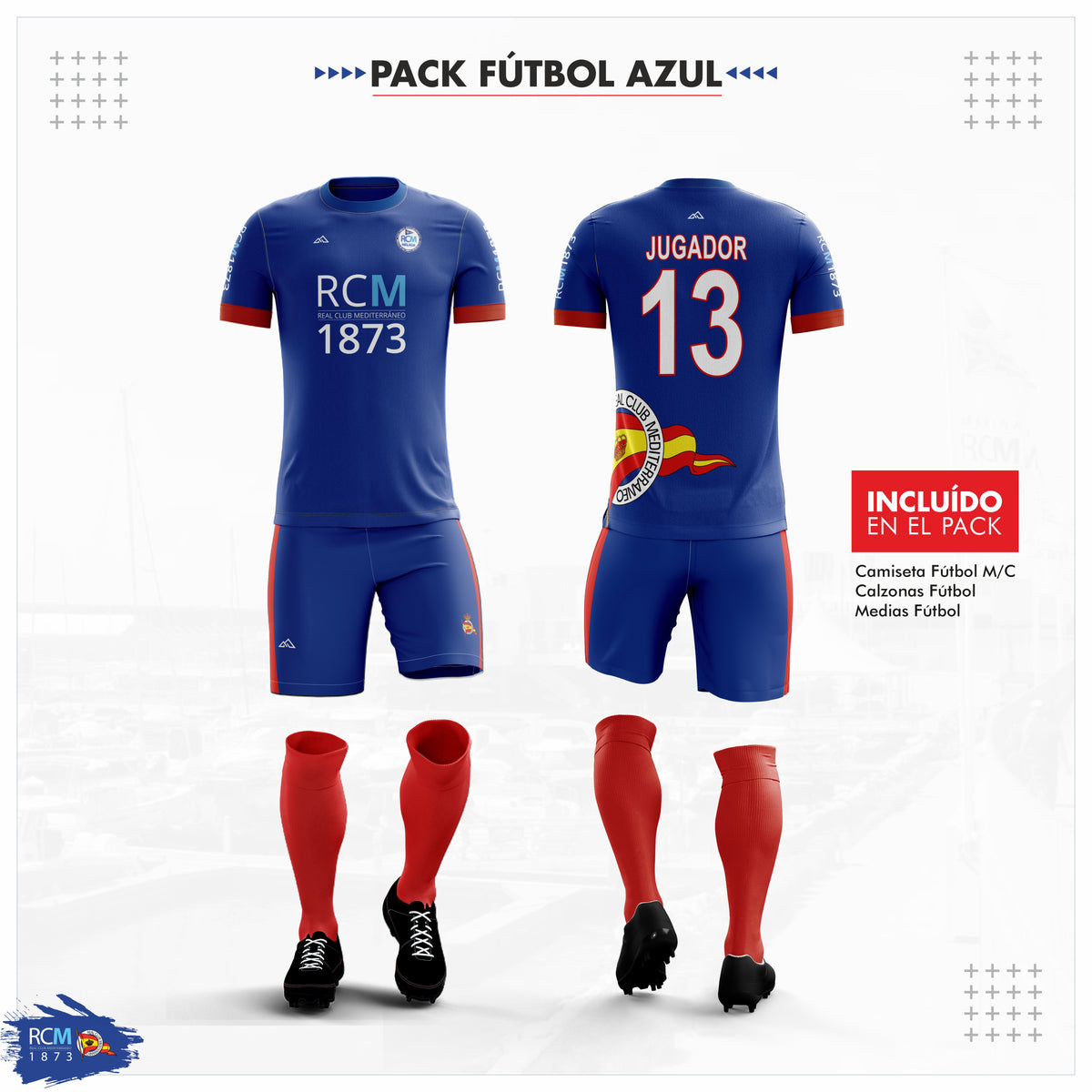 PACK FÚTBOL RCM