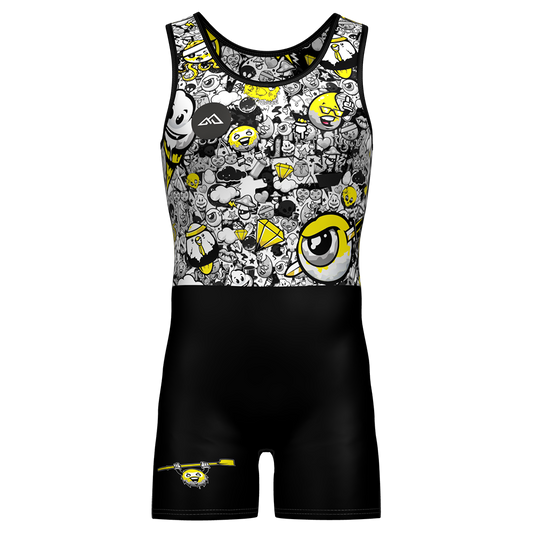 PLATANITO GRAFFITI AMARILLO - HORIZON SPORT WEAR