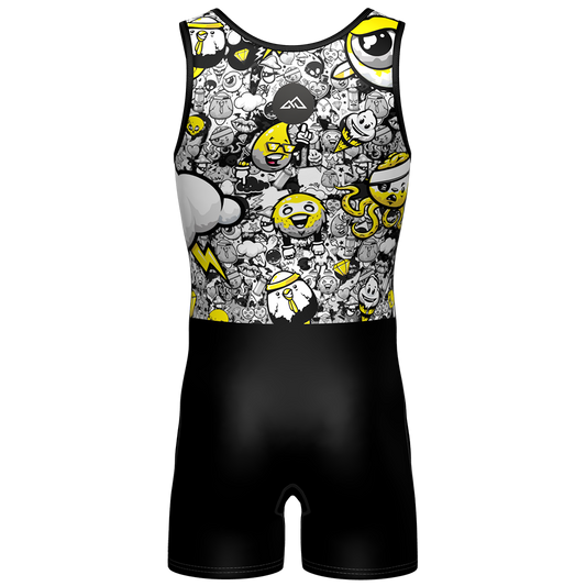 PLATANITO GRAFFITI AMARILLO - HORIZON SPORT WEAR