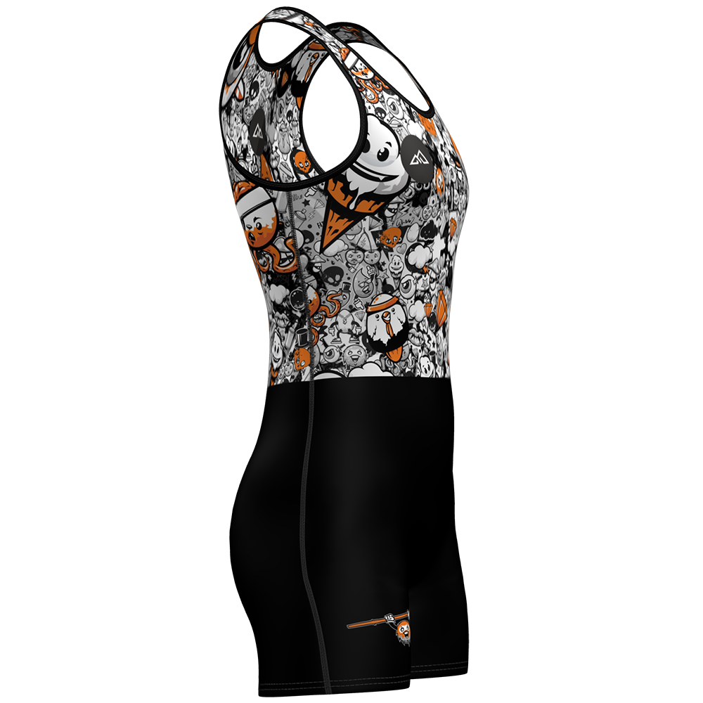 PLATANITO GRAFFITI NARANJA - HORIZON SPORT WEAR