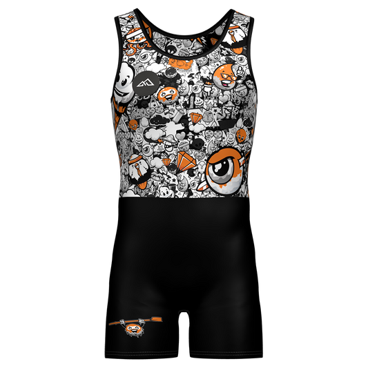 PLATANITO GRAFFITI NARANJA - HORIZON SPORT WEAR