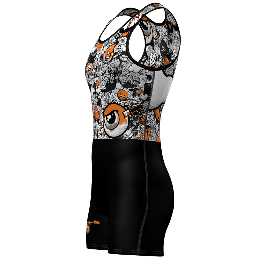 PLATANITO GRAFFITI NARANJA - HORIZON SPORT WEAR