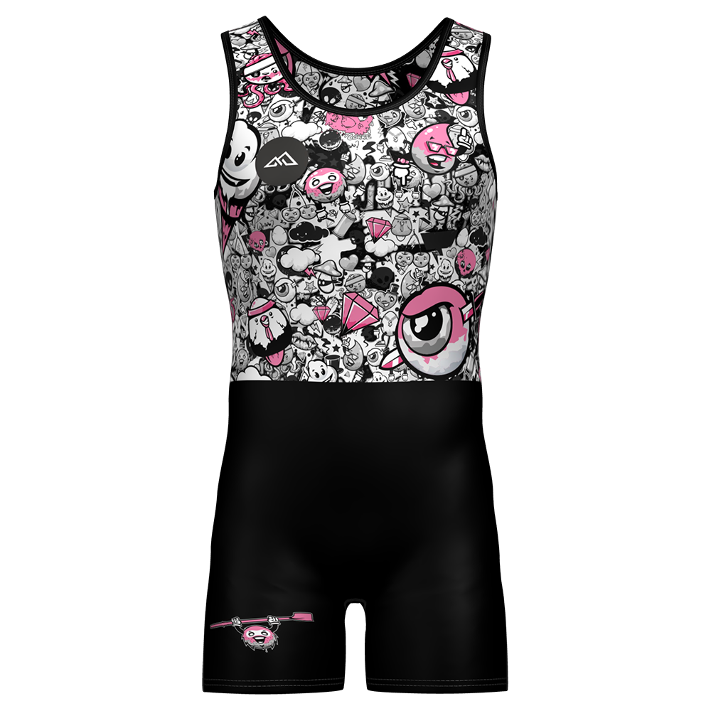PLATANITO GRAFFITI ROSA - HORIZON SPORT WEAR