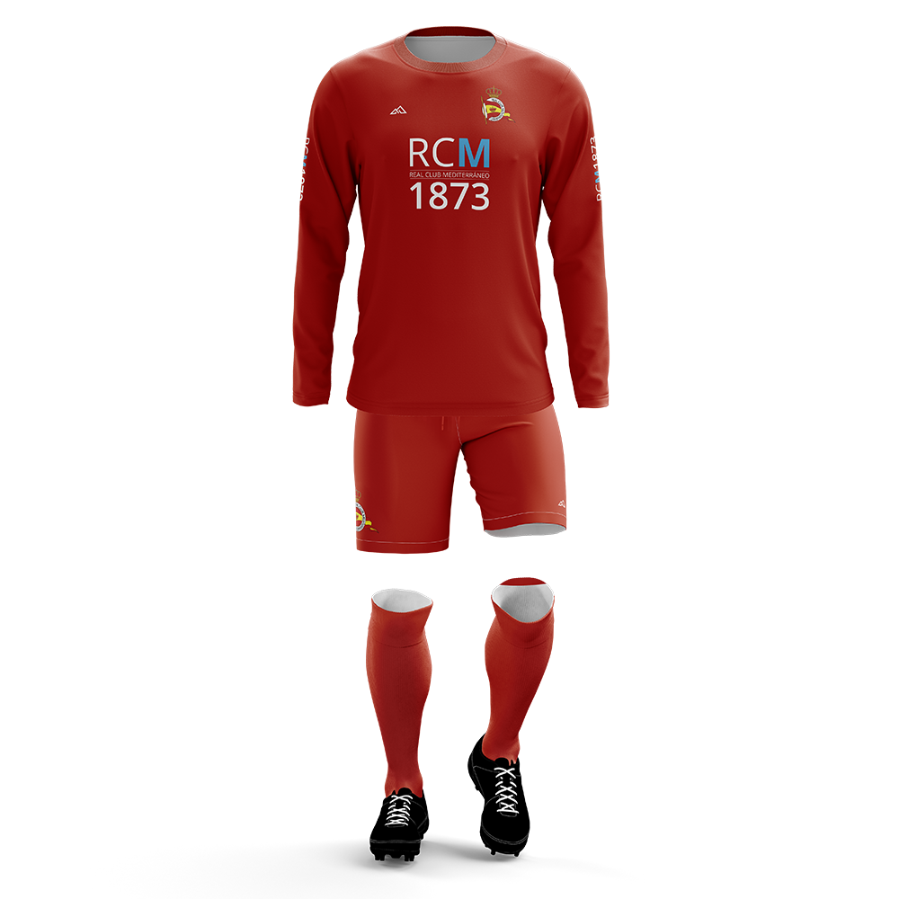 CAMISETA MANGA LARGA PORTERO FÚTBOL RCM