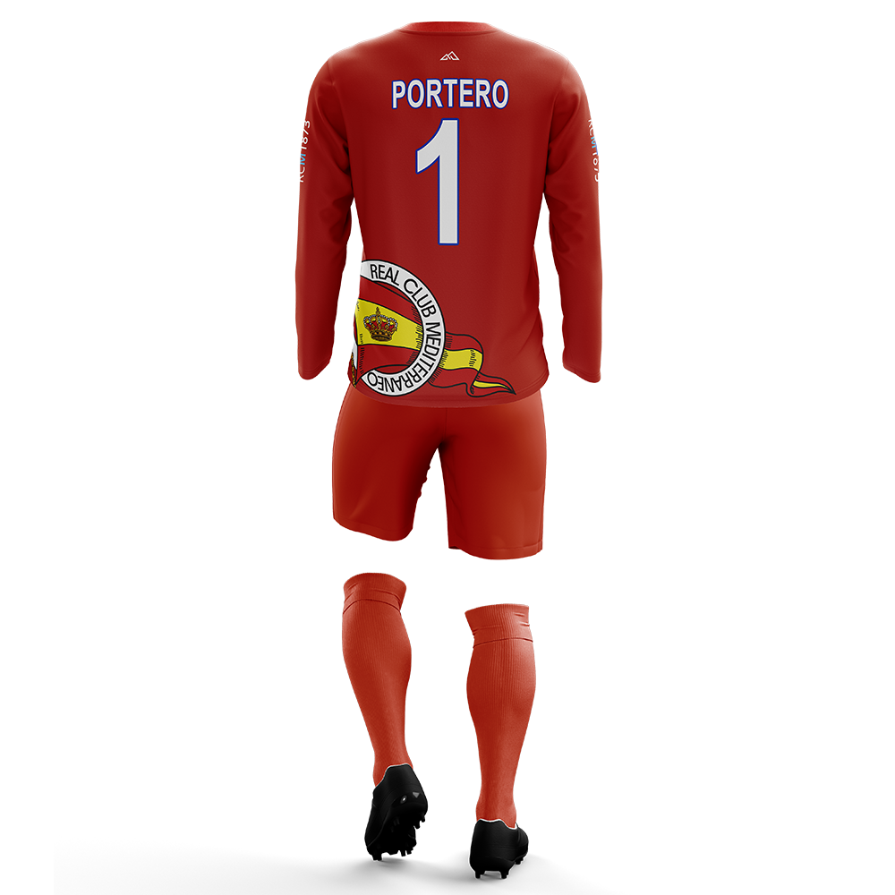 CAMISETA MANGA LARGA PORTERO FÚTBOL RCM