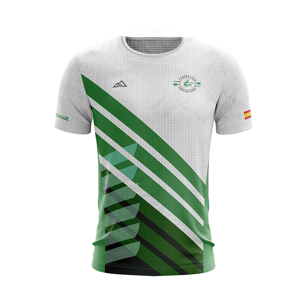 CAMISETA INTERIOR SEGUNDA PIEL MANGA CORTA FEDERACIÓN ANDALUZA DE REMO - HORIZON SPORT WEAR