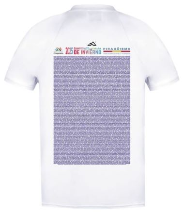 CAMISETA M/CORTA CAMPEONATO ESPAÑA INVIERNO 2025